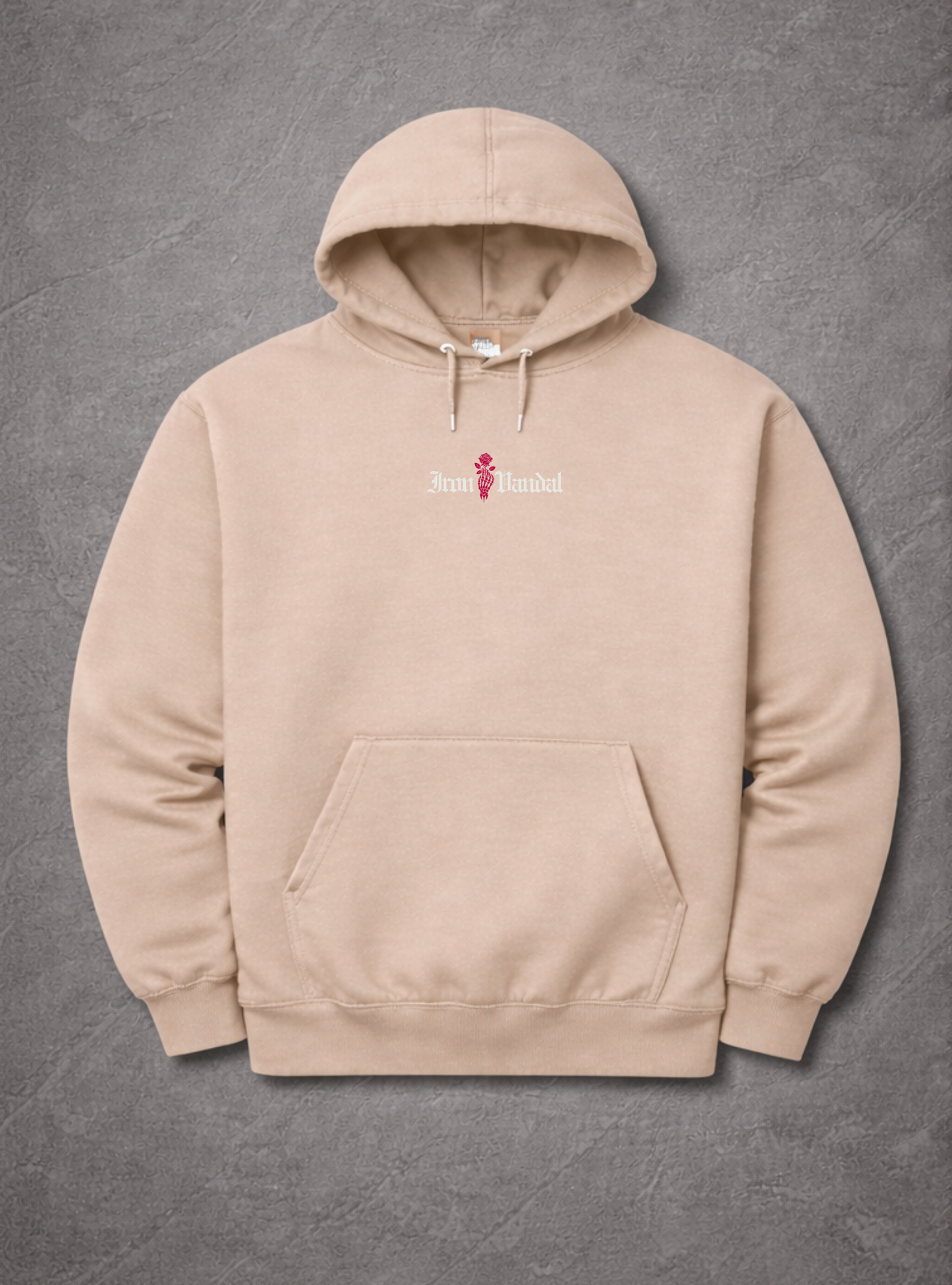 IRON VANDAL MID LOGO HOODIE