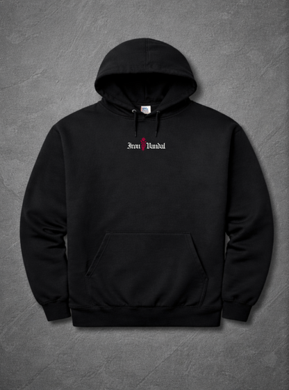 IRON VANDAL MID LOGO HOODIE