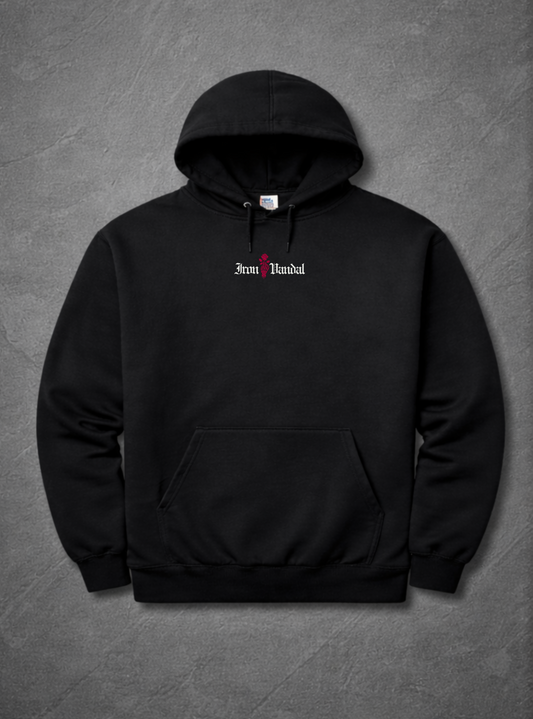 IRON VANDAL MID LOGO HOODIE